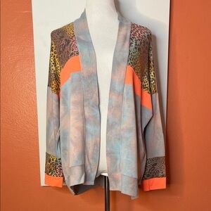 White Birch Women's Colorful Cardigan